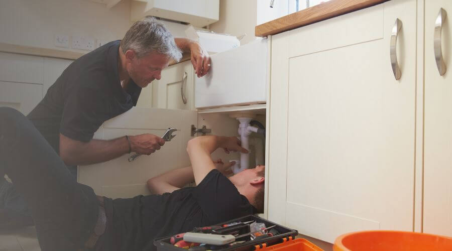 Professional burst pipe repair services in Mentone, IN